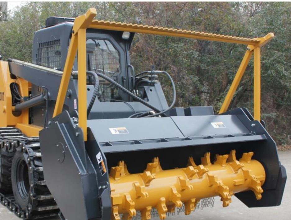 TWSS65 Skid Steer Loader With Forestry Mulcher TWSS65 Skid Steer Loader With Forestry Mulcher